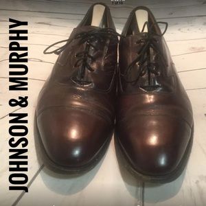 Johnston & Murphy Men's Size 12D Shoes Brown